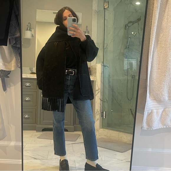 Toteme embroidered scarf jacket - Picture 2 of 11